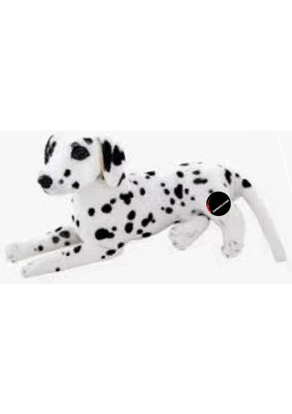 Sevimli Dalmaçyalı Havlayan Sesli Köpek Peluş Oyuncak 35 cm