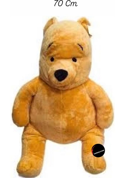 Winnie The Pooh Peluş Oyuncak Dev Boy Büyük Boy 70 cm Hediyelik Uyku Arkadaşı