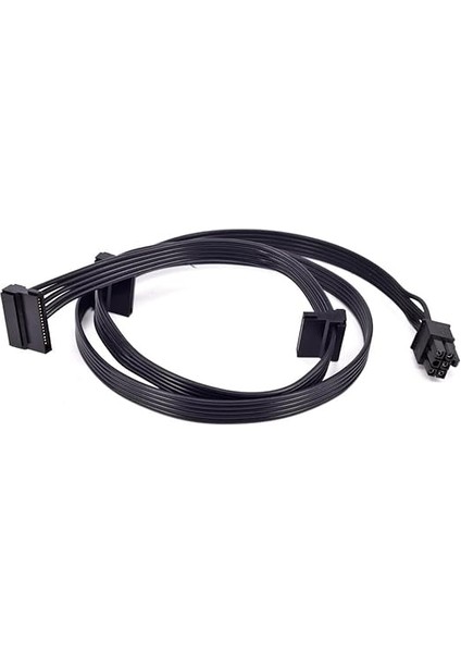 Pin Power Supply Kablosu 6 Pin Modüler Sata Kablo 6 Pin 4x Sata Kablo 90 cm 6 Pin Sata Kablo Power Supply Kablosu modelleri