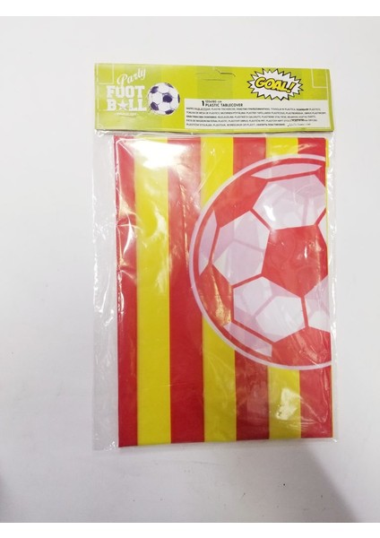 Sarı Kırmızı Taraftar Masa Örtüsü fiyatları
