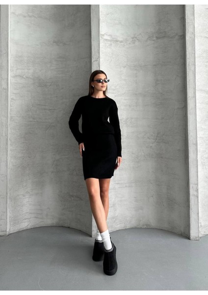 Kadın Triko Kazak Premium Kalem Etek Ikili Takım fiyatları