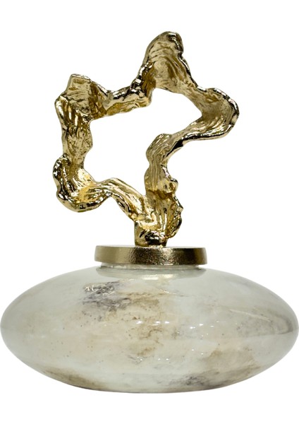 Beyaz & Yeşil Antik Küp Büyük Boy