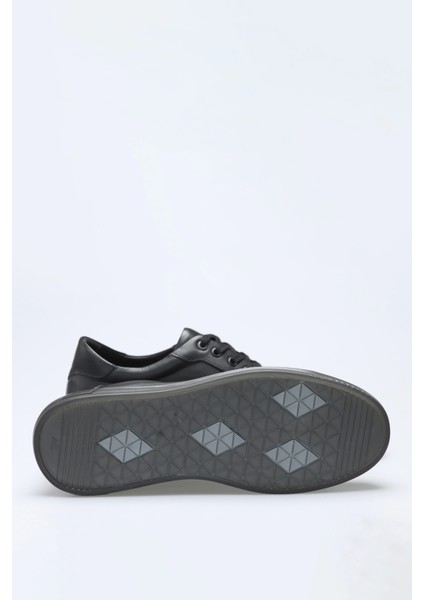 Iç Dış Hakiki Deri Siyah Termo Kaymaz Taban Erkek Ayakkabısı indirimleri