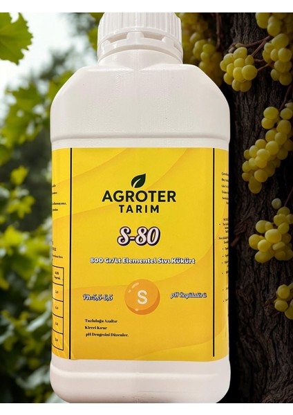 Sıvı Kükürt S-80 Elementel Sıvı Kükürt %80 Elementel Sıvı Kükürt