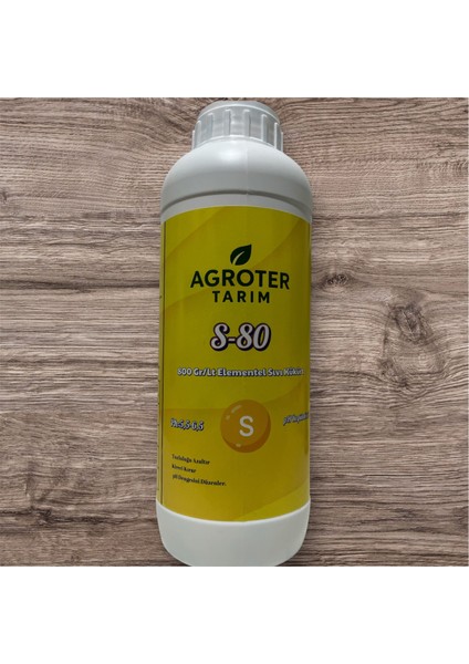 Sıvı Kükürt S-80 Elementel Sıvı Kükürt %80 Elementel Sıvı Kükürt