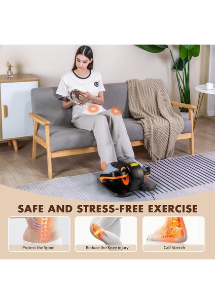 Glr TY-002 Masa Altı Step Aleti | Kumandalı Mini Eliptik Dijital Göstergeli Kondisyon Bisikleti indirimleri