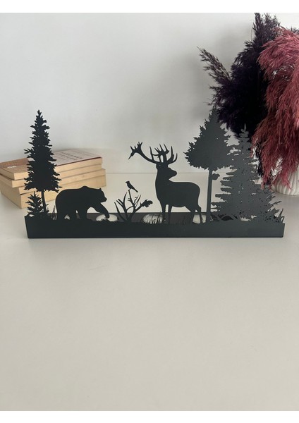 Doğa ve Hayvanlar Temalı Metal Dekoratif Şamdan Mumluk indirimleri