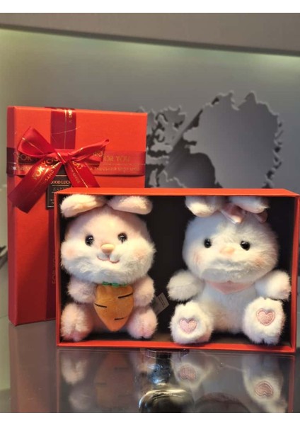 Yaramaz Tavşan Kardeşler Peliş Anahtarlık Hediyelik Set fiyatları