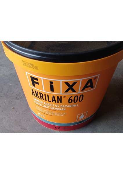 Akrilan 600 Akrilik Esaslı Uv Dayanımlı Esnek Likit Membran 15KĞ (+-2kğ) fiyatları