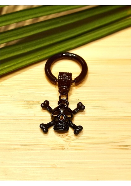 Çelik Siyah Figürlü Unisex Küpe fiyatları