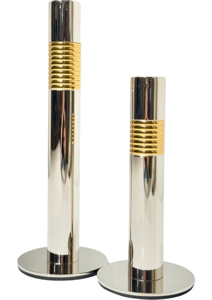 Gold & Silver Metal Mumluk Seti modelleri