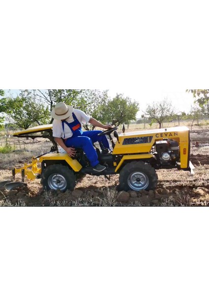 22 Hp Belden Kırma Mini Traktör