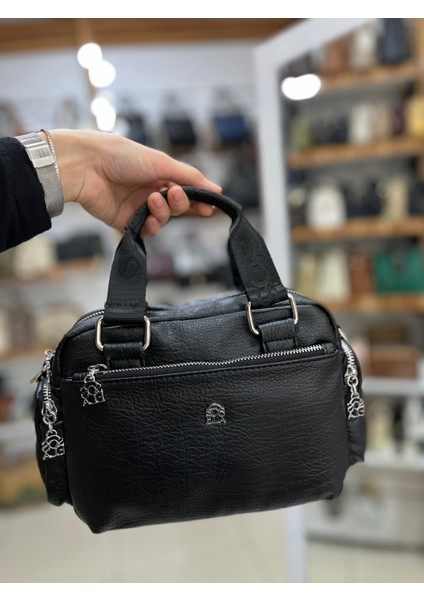 67-8130 Kadın Omuz ve Kol Çanta-Siyah