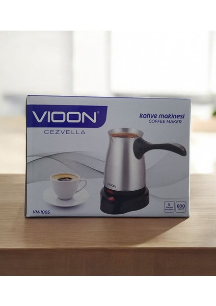 VN-1005 Cezvella Elektrikli Çelik Cezve-Türk Kahvesi Makinesi modelleri