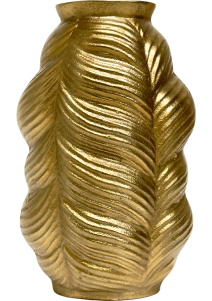 Gold Döküm Dalgalı Vazo fırsatları
