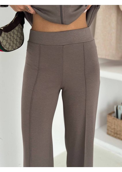 Kadın Fermuarlı Kapüşonlu Eşofman Takımı modelleri