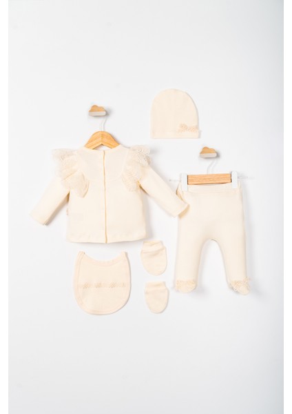 Kız Bebek Mevlütlük Dantelli Elbise Bandanalı modelleri