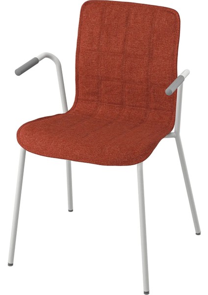 Laktare Çalışma Sandalyesi Kırmızı Beyaz