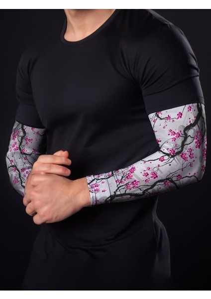 Sakura Çift Oyuncu Sporcu Kolluk Gamer Sleeve Buffed