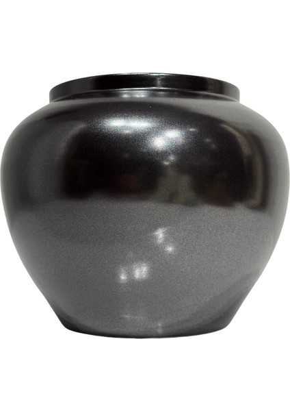 Antrasit Döküm Vazo
