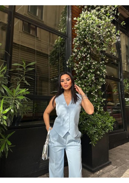 Kadın Klasik Yelek Pantolon Takım Elbise fiyatları