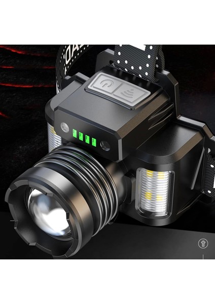 Sensörlü Cree Tg LED Şarjlı Kafa Lambası WT-625 - Lisinya modelleri