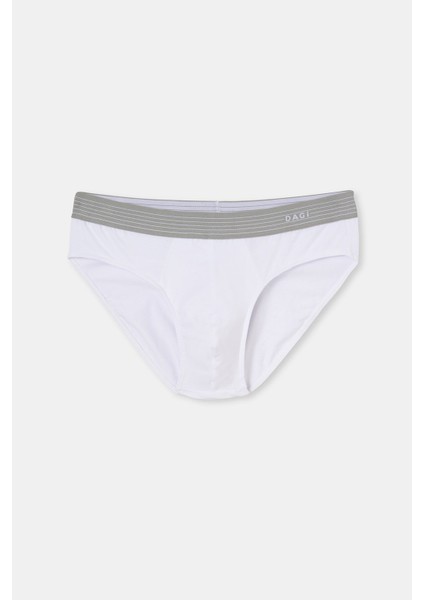 Erkek Pamuklu Çizgili Slip Külot D5182