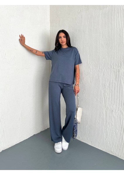 Kadın Modal Kumaş Kısa Kollu T-Shirt Eşofman Takımı fiyatları