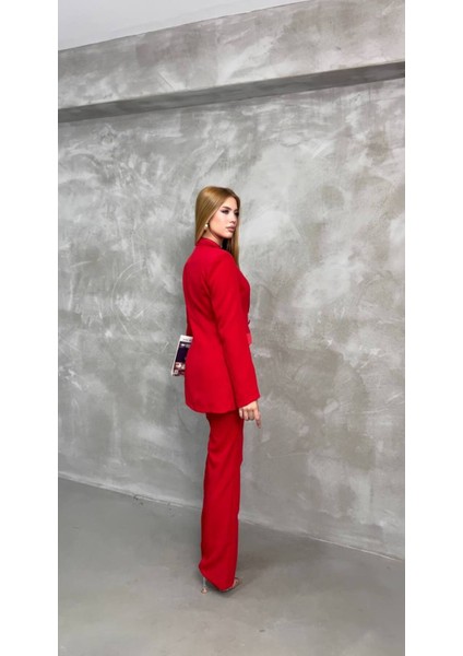 Kadın Saten Detaylı Mostralı Takım Elbise modelleri