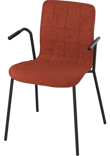 Laktare Çalışma Sandalyesi Kırmızı Siyah