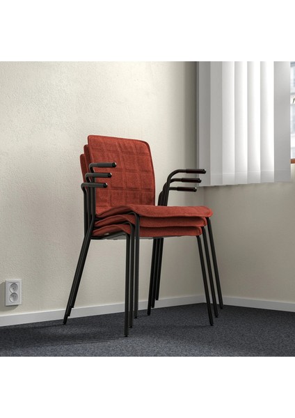 Laktare Çalışma Sandalyesi Kırmızı Siyah fırsatları