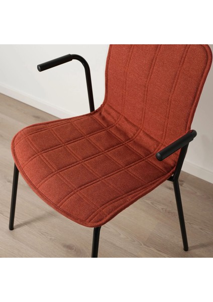 Laktare Çalışma Sandalyesi Kırmızı Siyah