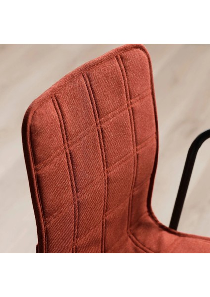 Laktare Çalışma Sandalyesi Kırmızı Siyah