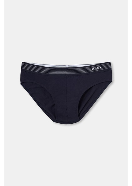 Erkek Pamuklu Çizgili Slip Külot D5182
