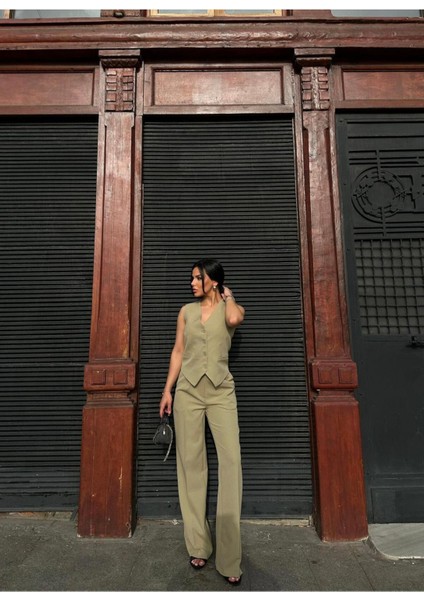 Kadın Klasik Yelek Pantolon Takım Elbise fırsatları