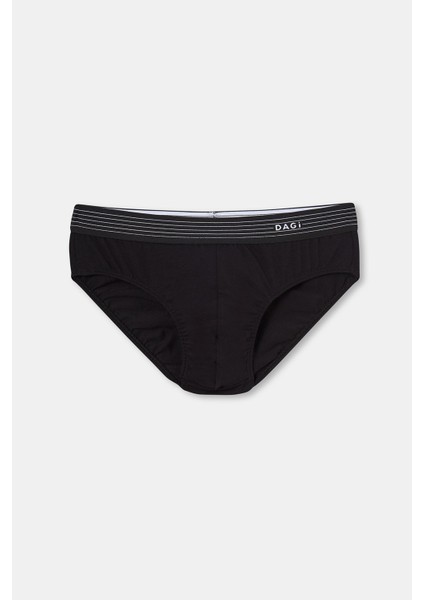 Erkek Pamuklu Çizgili Slip Külot D5182