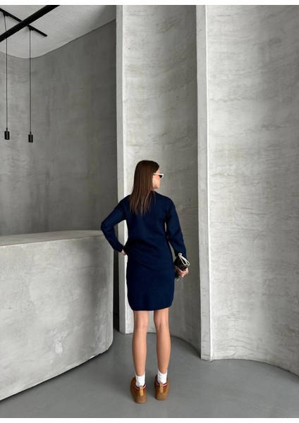 Kadın Triko Kazak Premium Kalem Etek Ikili Takım