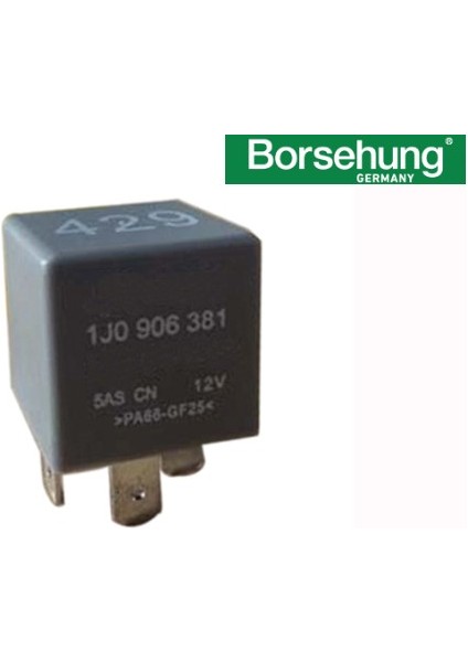 1J0906381 Kontak Rolesi̇ ( 429 ) - A3-A4-A6-A6Q-BE-BORA-CORDOBA-EXEO-FABİA-FOX-GOLF-IBİZA-LEON-OCTAVİA-PASSAT-POLO