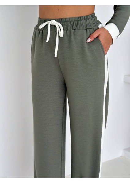 Kadın Yaka Detaylı Şık ve Rahat Günlük Giyim Takım modelleri