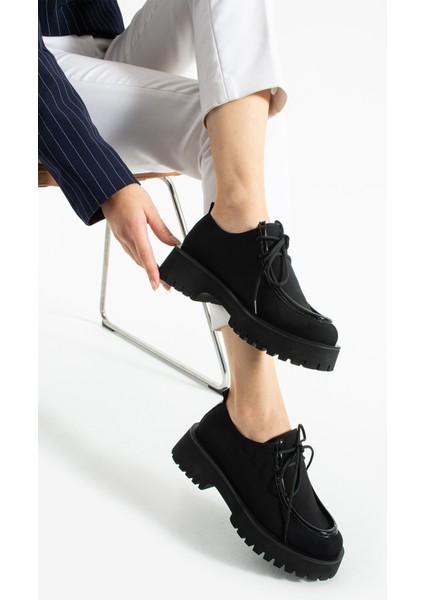 Kadın Yüksek Taban Loafer Arden - Siyah indirimleri