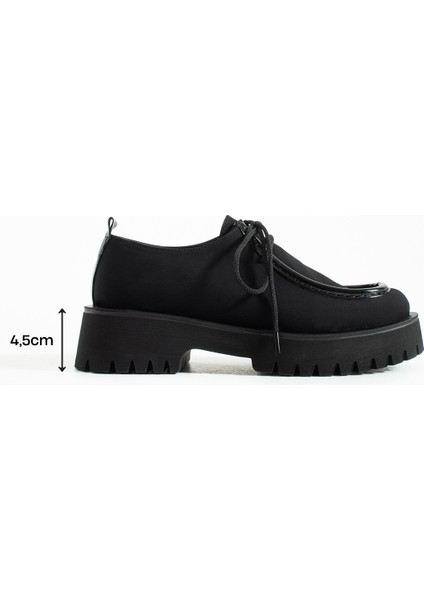 Kadın Yüksek Taban Loafer Arden - Siyah