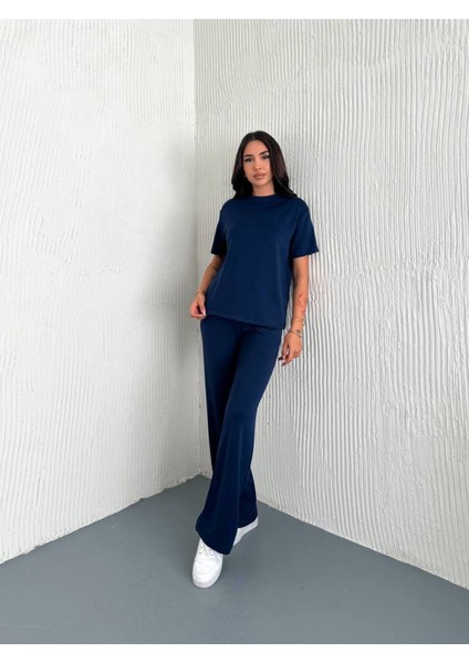 Kadın Modal Kumaş Kısa Kollu T-Shirt Eşofman Takımı fiyatları