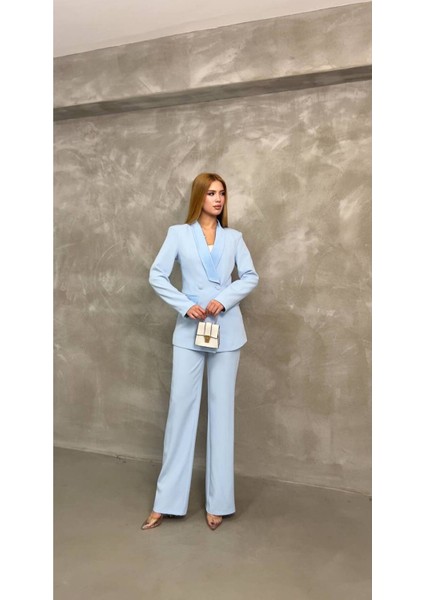 Kadın Saten Detaylı Mostralı Takım Elbise fırsatları