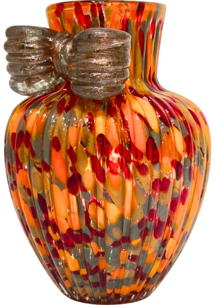 Turuncu Fiyonk Cam Vazo Küçük Boy fırsatları