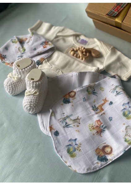 Hoşgeldin Bebek, Unisex, Yenidoğan Bebek Organik Hediye Seti modelleri