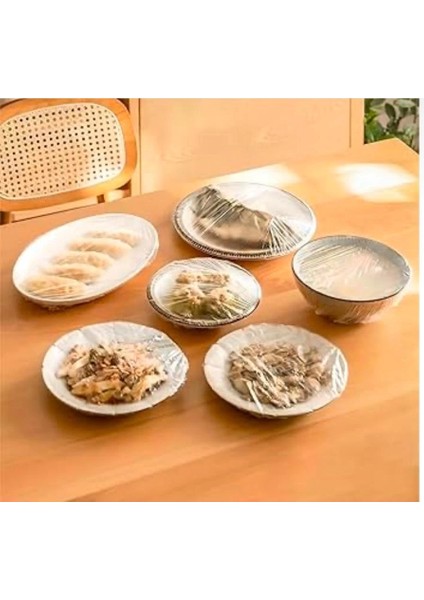 Lastikli Tencere Ve Tabak Bonesi 100 Adet (24cm) ( Lisinya )