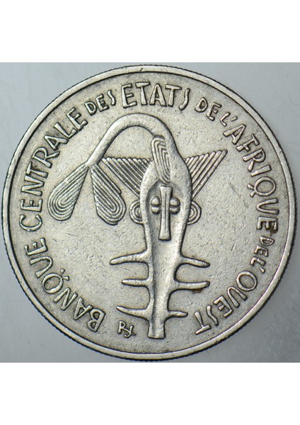 Batı Afrika Para Birliği 100 Frank 1971 Cfa Frank. modelleri