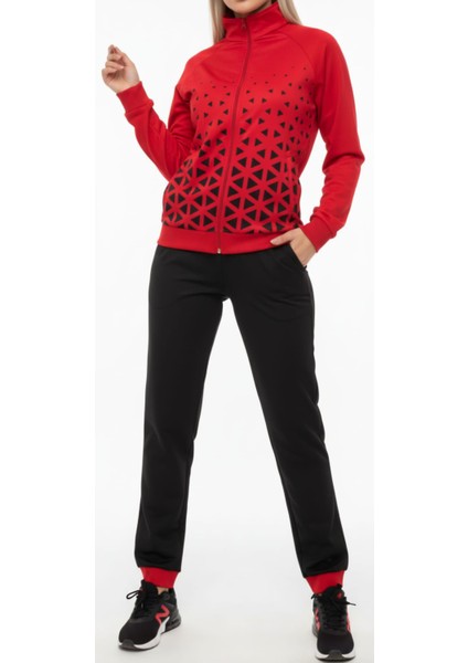 Unisex Micropolyester Kırmızı Eşofman Takım modelleri