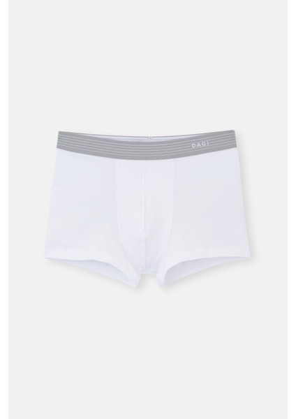 Erkek Pamuklu Lastik Detaylı Boxer D5210