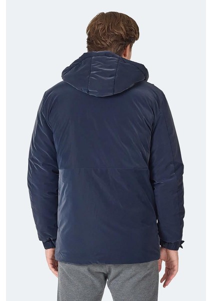 Grım Erkek Çıkarılabilir Kapüşonlu Lacivert Mont & Kaban modelleri